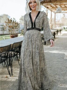 Baltic Born Cha Cha Print Maxi Dress
